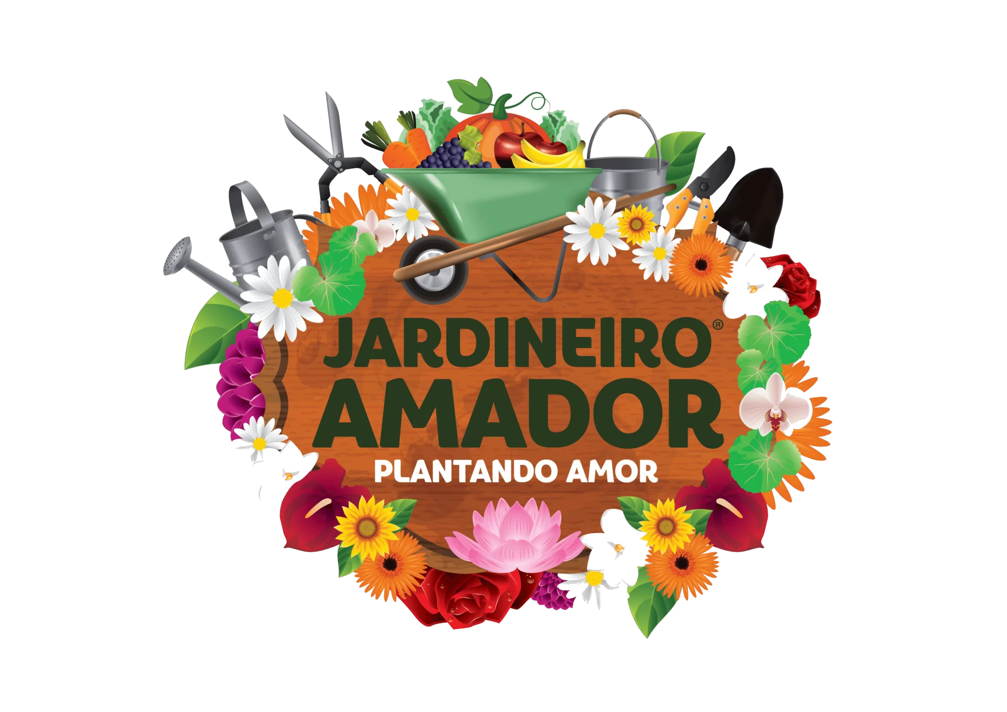 Logo jardineiro Amador